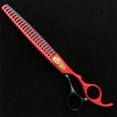 Colorful  Pet Grooming  Chunker scissors thinning shears with 23 teeth  Made of Japanese SUS440C Stainless Steel