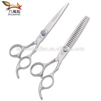 F2B-70 7inch 9cr13 stainless steel pet grooming scissors kit straight shear and chunker thinner